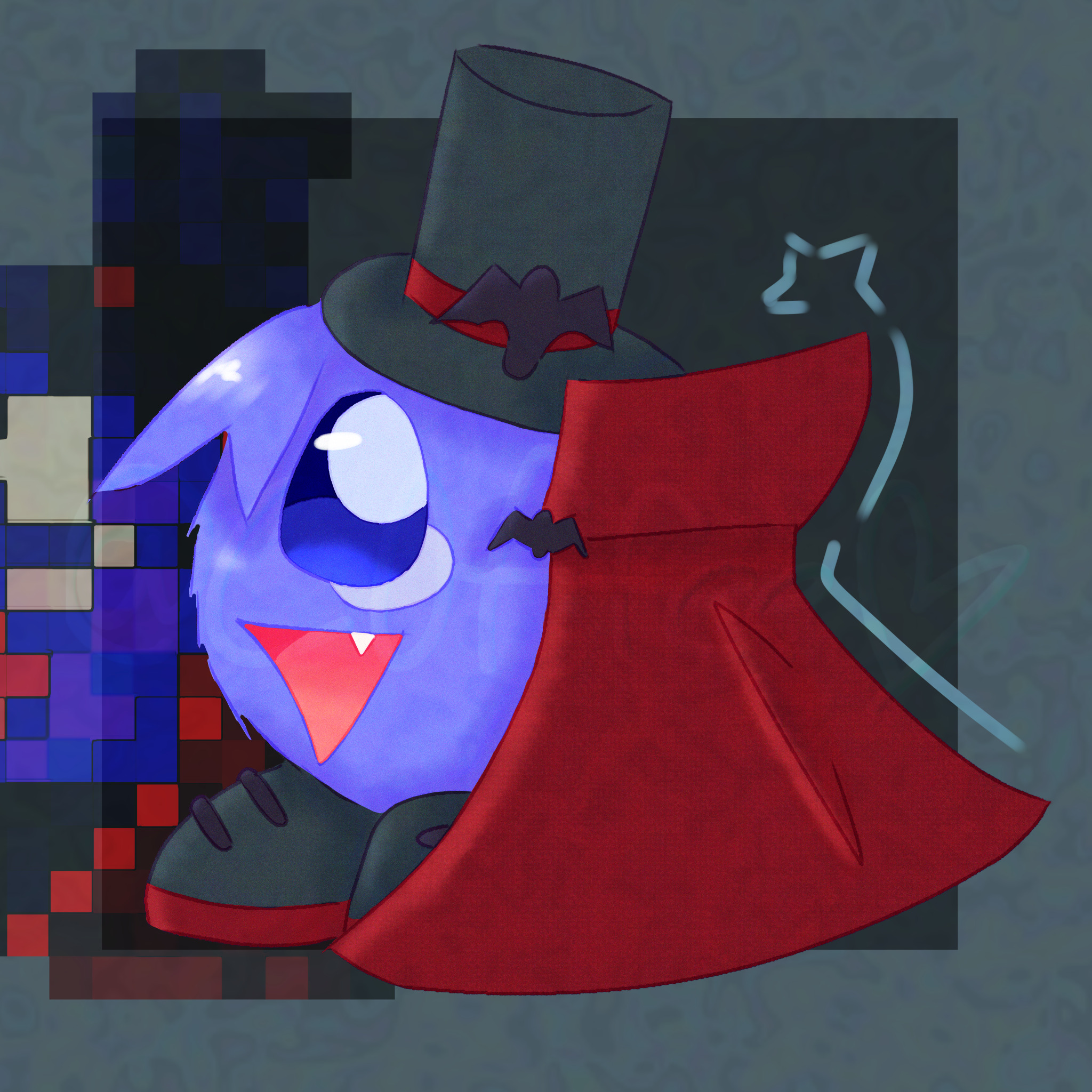 Not my OC, belongs to poppybros-jr on tumblr!